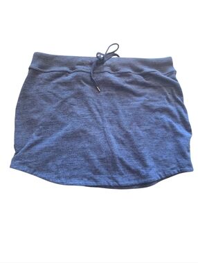 Z By Zobha, Women’s Casual Blue Drawstring Skirt